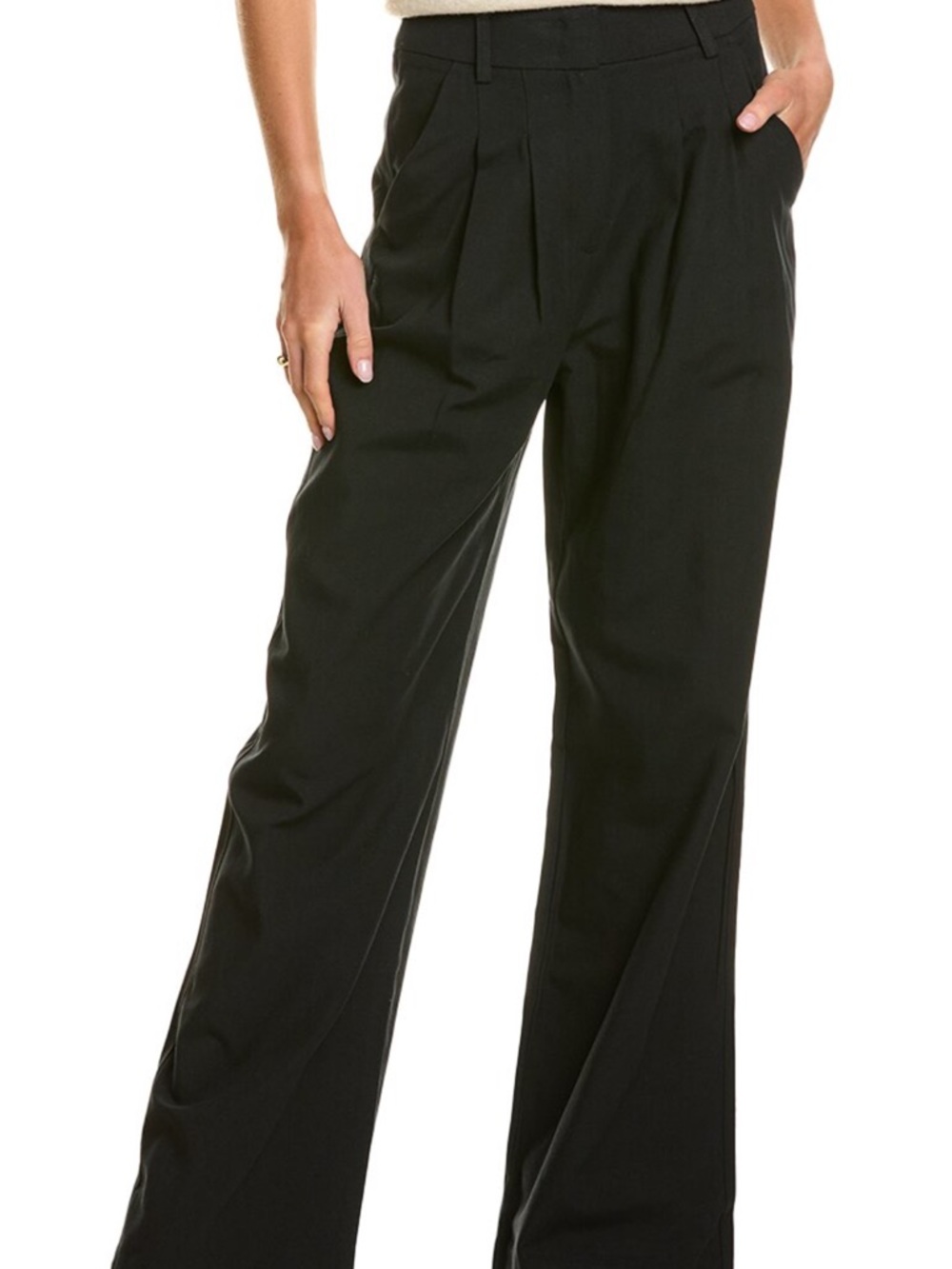 FARM Rio Black Low-Waist Pant